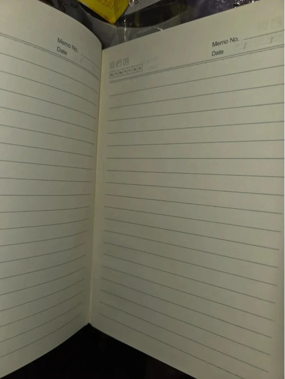 e m t notebook line pages